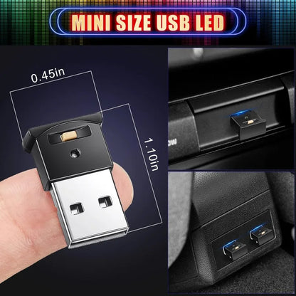 2PCS USB Ambient RGB MINI Color Variable Laptop Keyboard