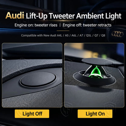 For Audi A4L A5 A6L A7 Q5L Q7 Q8 Lifting Tweeter Speaker Cover