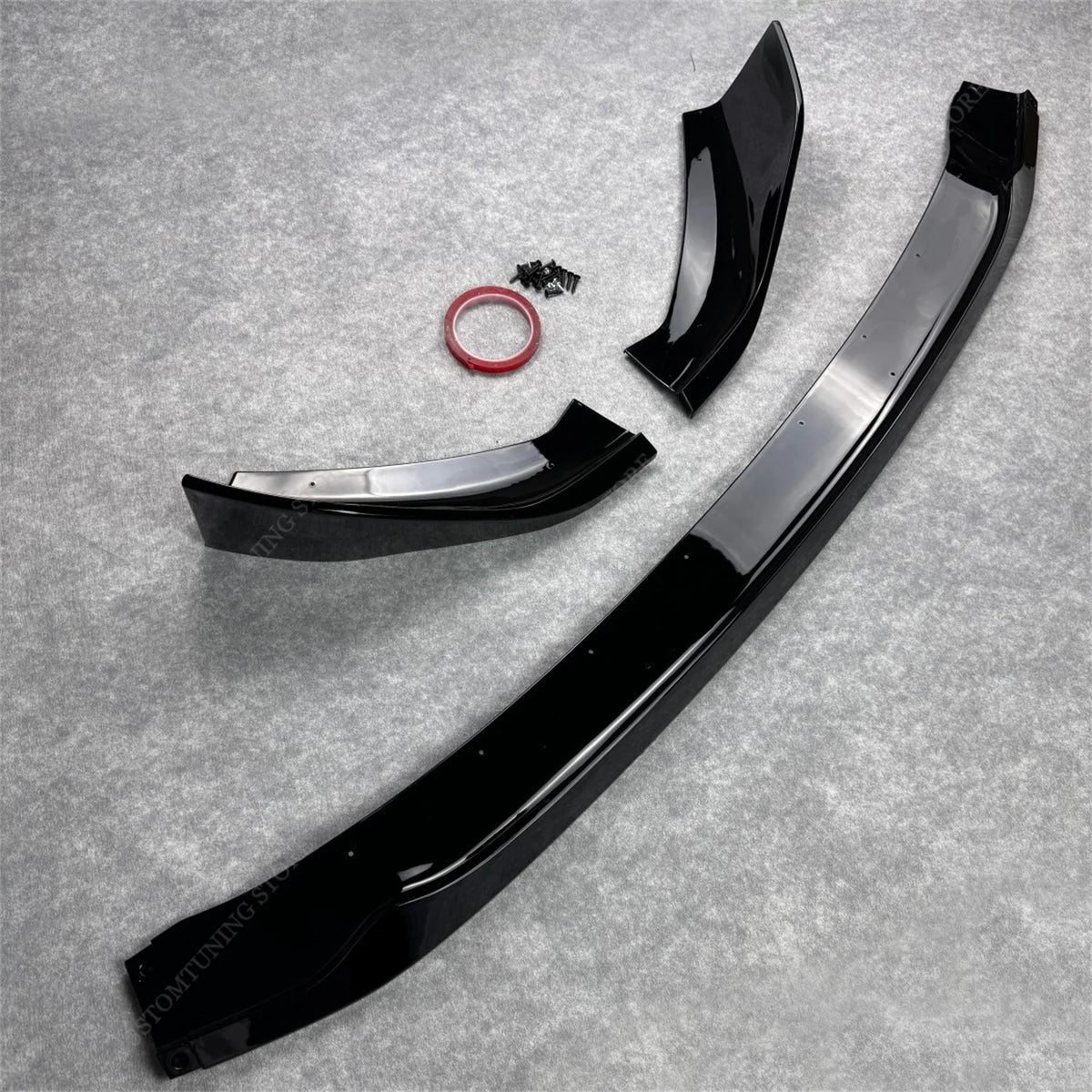 For BMW F40 M Sport 116D Gloss Black Front Bumper Lip Splitter