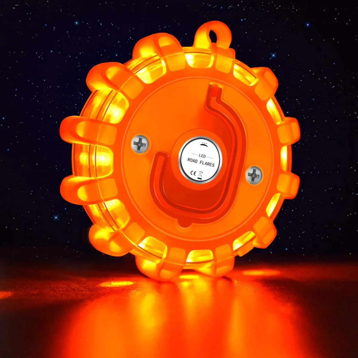3PCS Road Flare Emergency Roadside Safety Beacon Disc Flashing