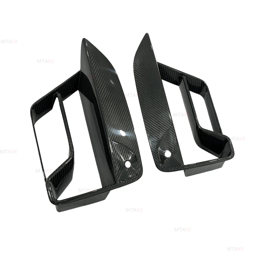 For BMW F90 M5 Lci 2021+ Dry Carbon Front Bumper Air Vent Cover