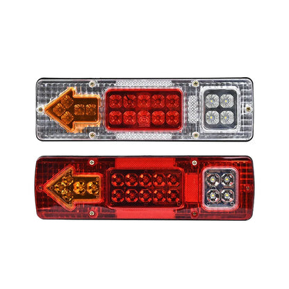 2X All In One Rear Tail Turn Signal Stop