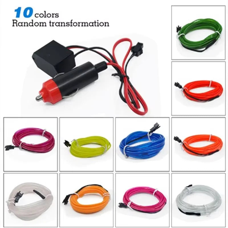 Ambien 5M Interior Cold Strips Waterproof Dashboard Console 12V