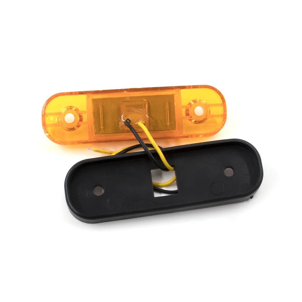 10PCS 12V 24V Side Marker External Warning Tail Turn