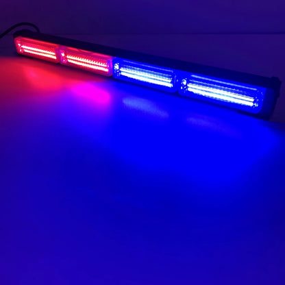 For Vehicle Safe 12V 24V Amber Cob Strobe Bar Sections Flasher