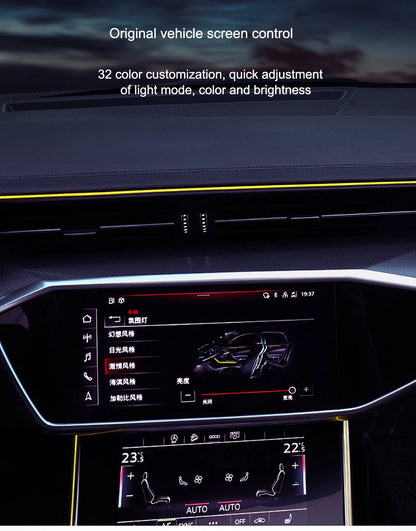 For A6 C8 A7 2019-2023 Lhd Ouchuangbo Ambient Rhd Atmosphere