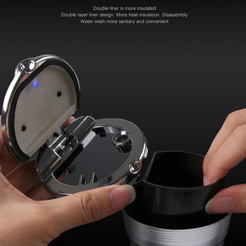 For Mercedes Benz W203 W204 W205 Ashtray Smokeless Cup Holder