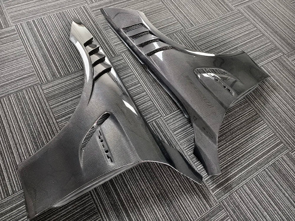 For BMW F82 M4 2014-2018 Jiache Carbon Fiber Front Bumper Side