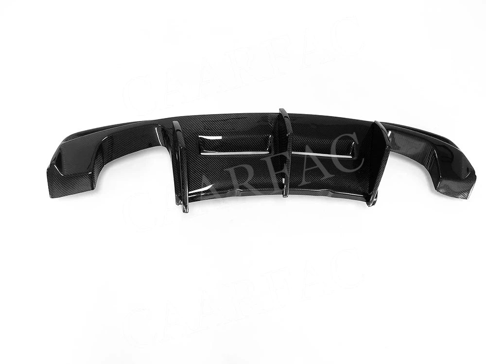 For E82 Carbon Fiber Rear Lip Diffuser Spoiler BMW Series E82 1M
