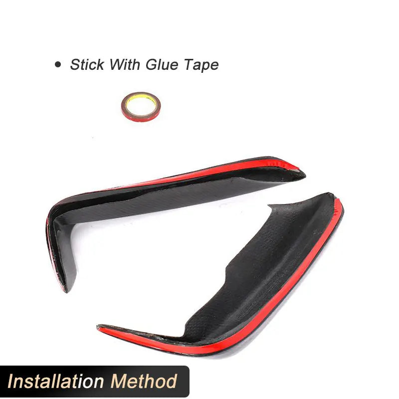 For BMW 3 Series F30 F31 Carbon Fiber Front Bumper Fog Cover