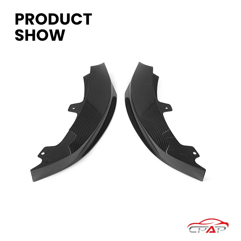 For BMW F32 F33 F36 Mp Real Dry Carbon Fiber Front Splitter