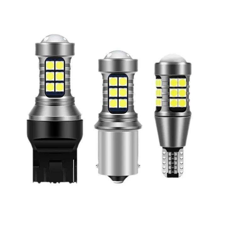2PCS Signal lamp1157bay15d T15 Bulb Super Bright 3030 27SMD