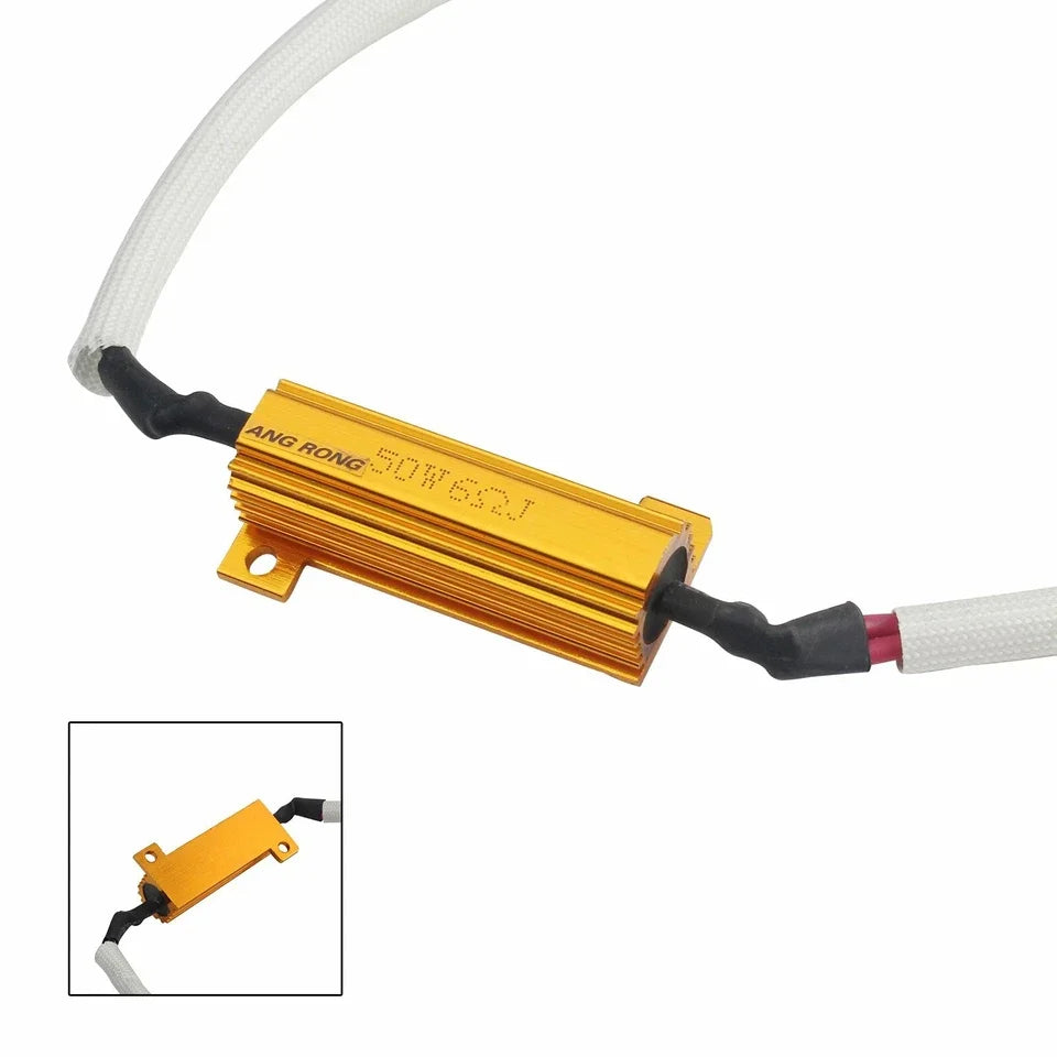 For LED Headlight Drl Daytime Running 2X H11 H8 Load Resistors