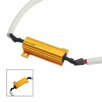 For LED Headlight Drl Daytime Running 2X H11 H8 Load Resistors