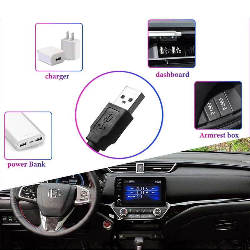 Starry Sky Atmosphere Spotlights Interior Ambient Lighting