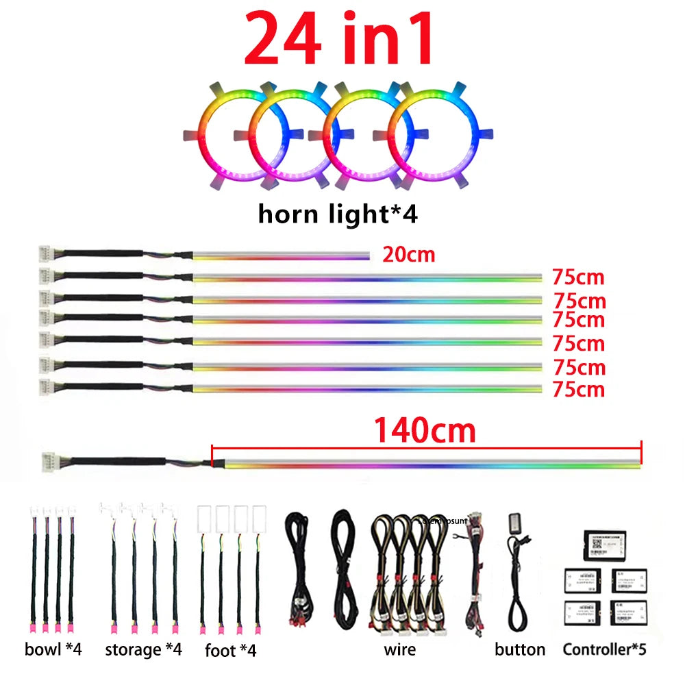 For Honda Civic 10TH Ambient Light Special Models Indoor