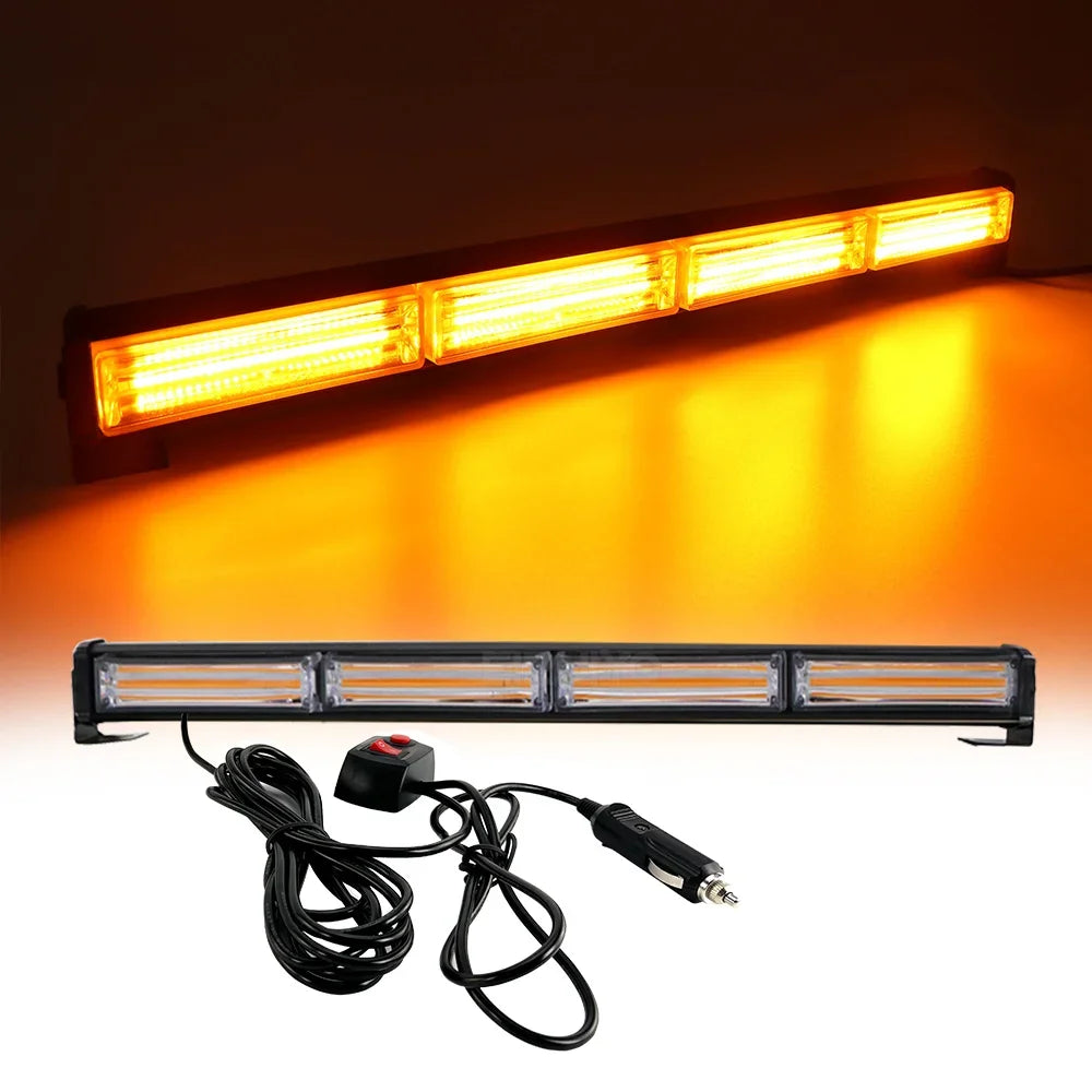 For Auto Emergency Warning Lamp Cob Cob Strobe Bar Traffic