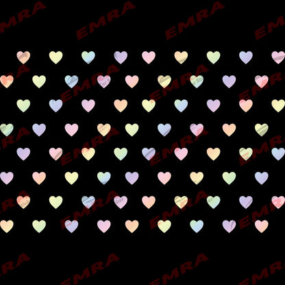 For Most Vehicles Decoration Die Cutting 72PCS Love Quarter