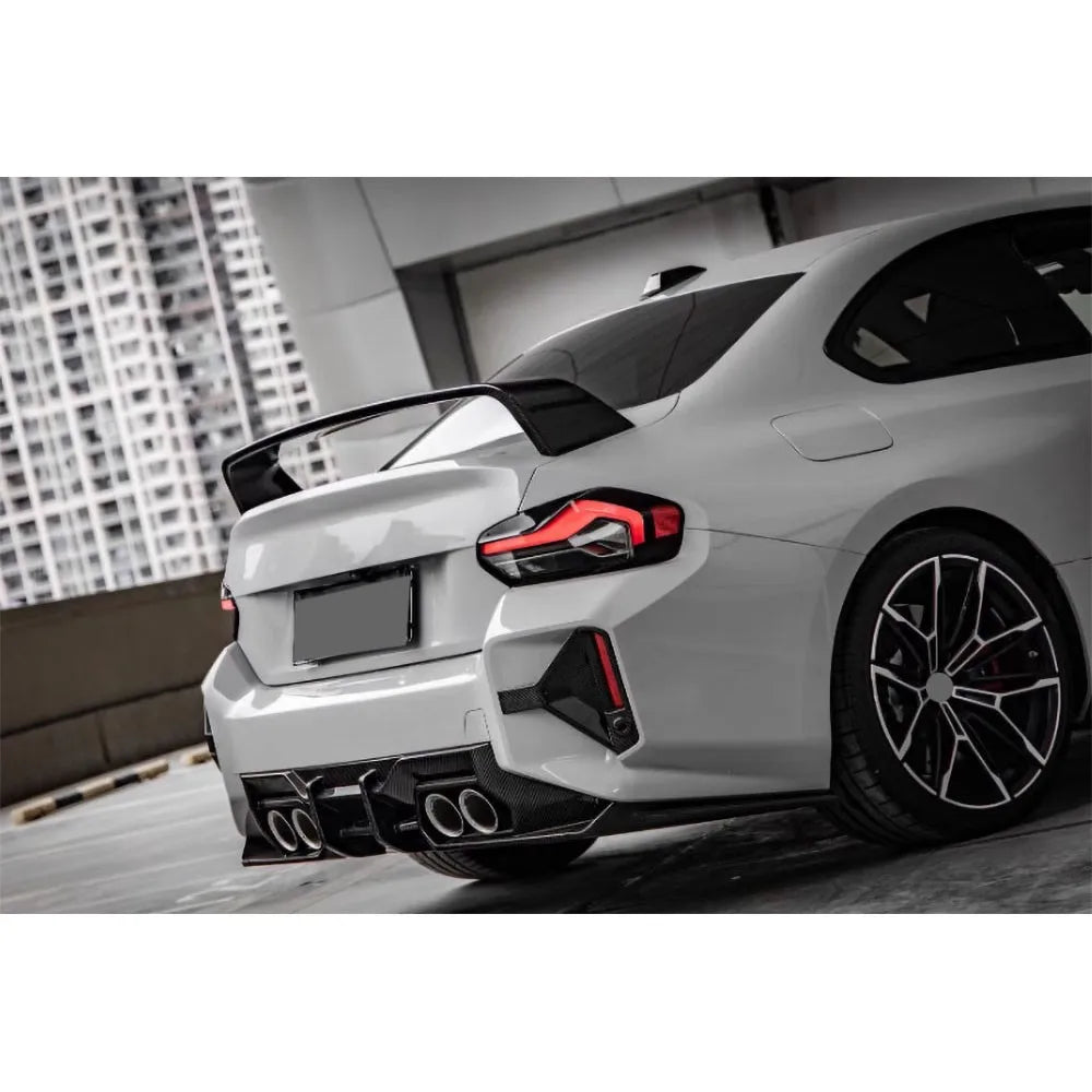 For BMW 2 Series G87 M2 2023 S Dry Carbon Fiber Tech Rear Bumper