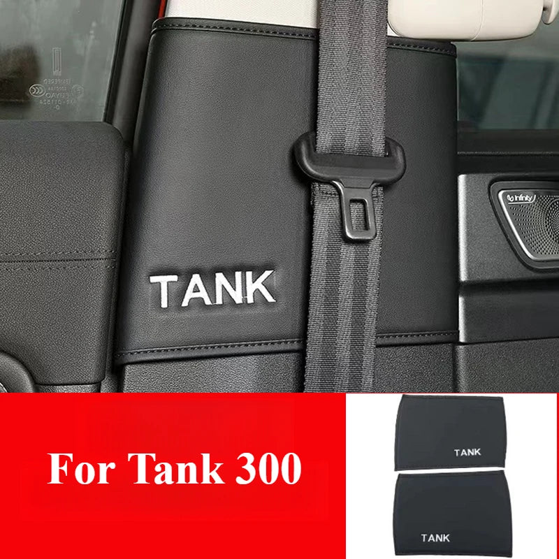 For Tank 300 Middle Column SEAT Belt anti-collision Sticker