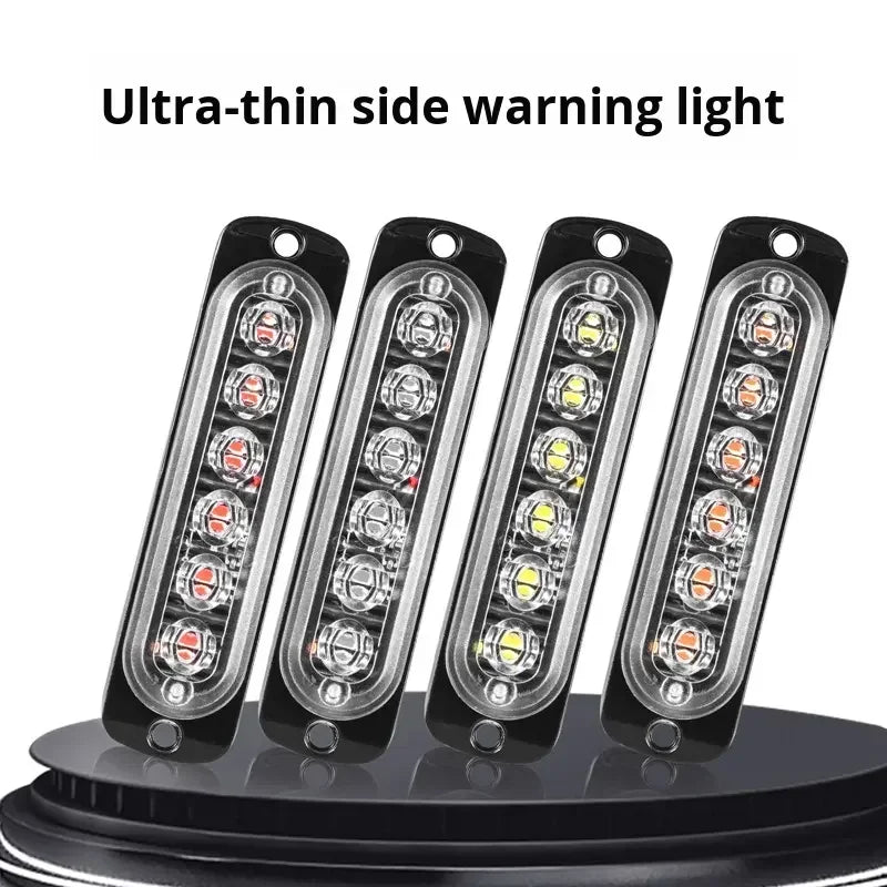 4PCS Emergency Strobe Warning Flashing Caution Construction