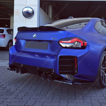 For BMW G87 M2 3.0T L6 Gloss Black Mp ABS Rear Splitter Diffuser