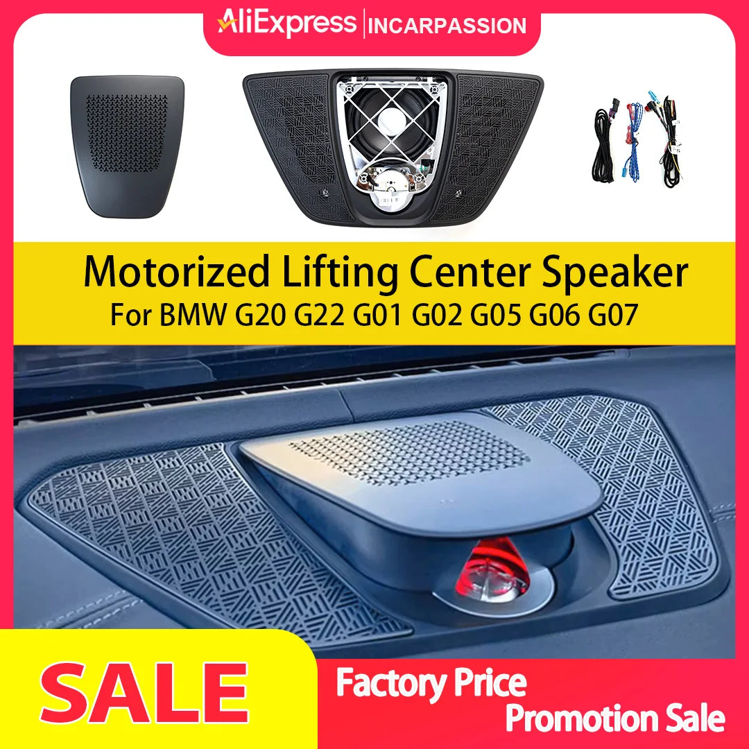 For BMW G20 G22 G08 G01 Motorized Lifting Center Speaker Ambient