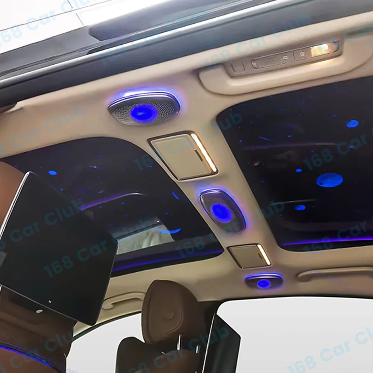 For Mercedes Benz C E S-Class Colors Ambient Speaker W213 W222