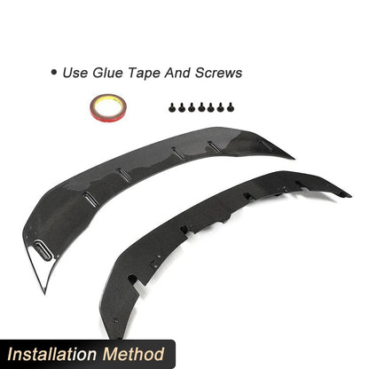 For BMW F80 M3 F82 F83 Full Carbon Fiber Front Bumper Lip