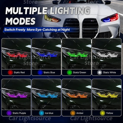 For BMW G80 M3 M4 G82 Rgbw Drl Modules Plug Play G83 G22 G23 G26