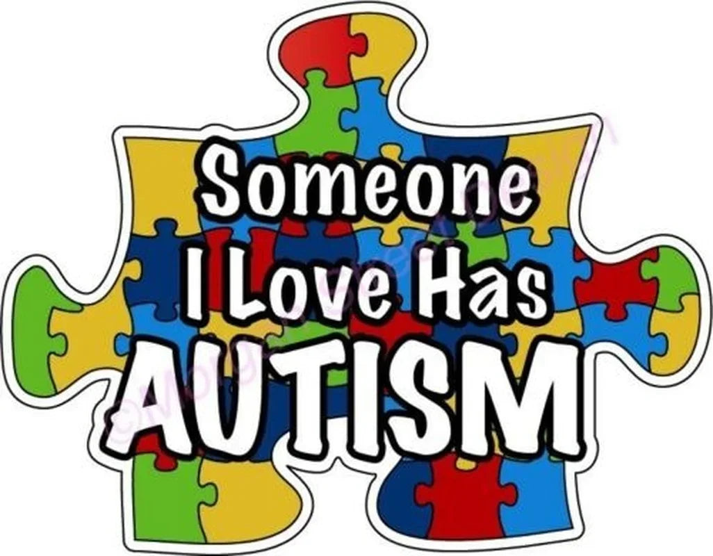 Sticker Autism Alert Responders Awareness Love Puzzle Piece