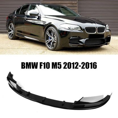 For BMW F10 M5 2012-2016 Carbon Front Bumper Lip Spoiler