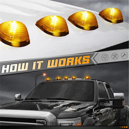 For Ford F-250 F-350 Off-Road Vehicles 5PCS Roof Upgrade Signal