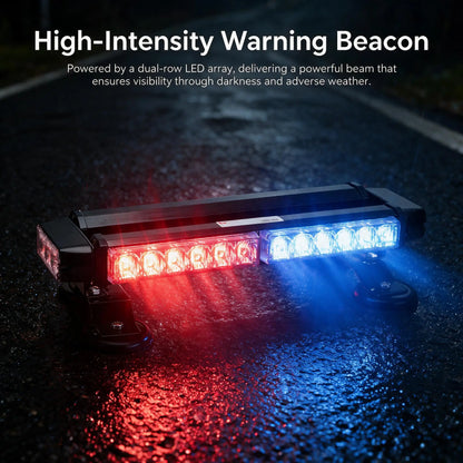 Strobe Roof Signal Warning Trucks Flashing Magnetic Ceiling Four