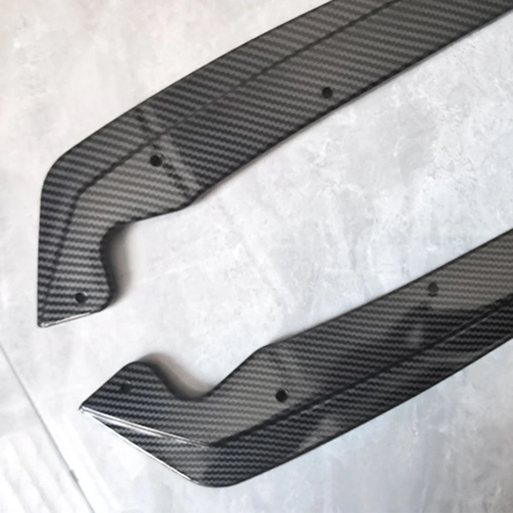 For BMW 5 Series G30 G31 Rear Bumper Lip Side Spoiler Splitters