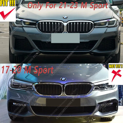For BMW G30 G31 Lci M Sport Mp Front Bumper Lip Spoiler Splitter