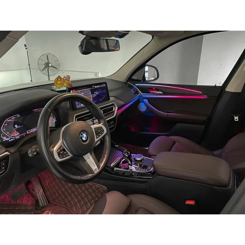 For BMW X3 X4 2011-2022 G01 RGB Ambient G08 Interior Atmosphere