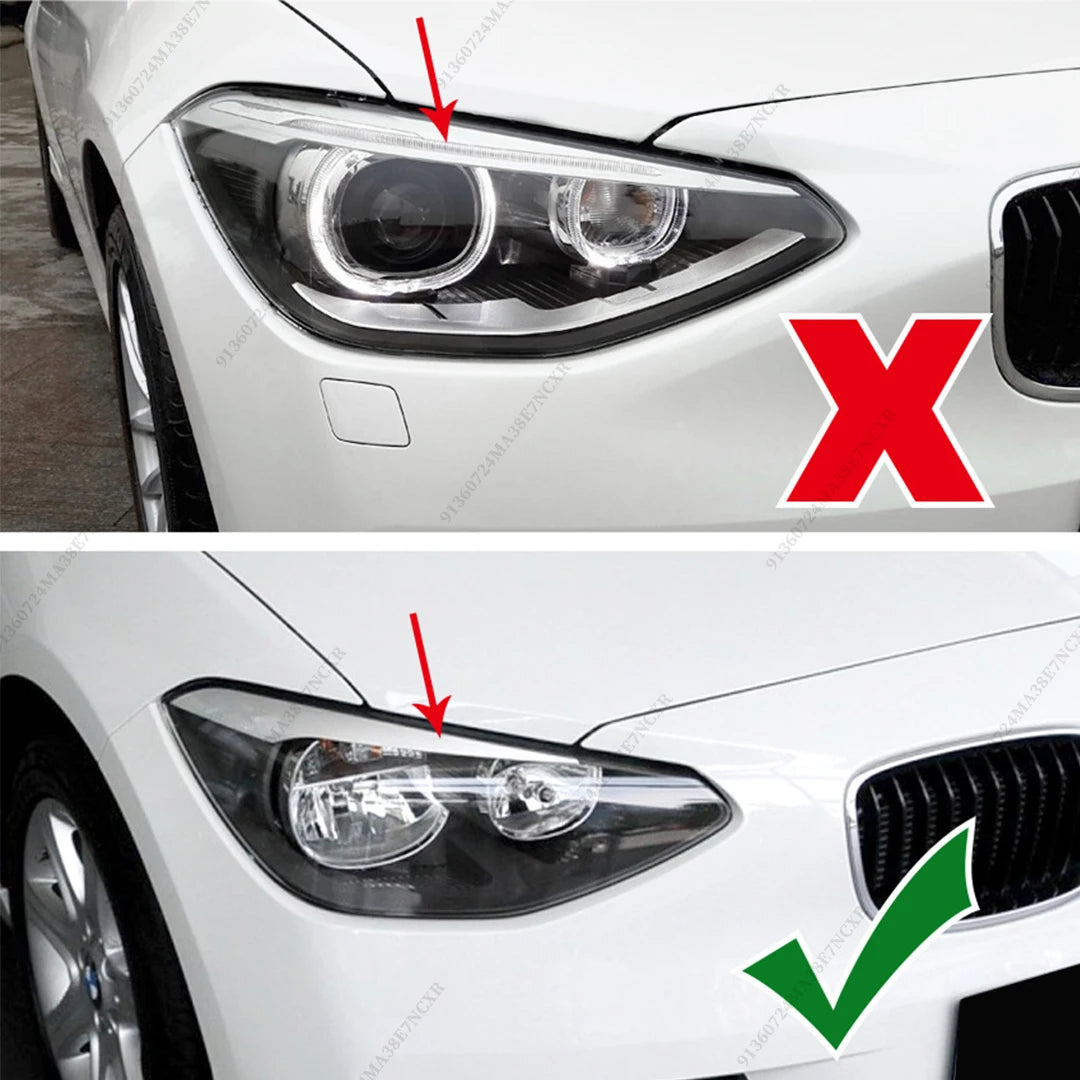 For BMW 1 Series F20 F21 Body Kit Tuning Sport Trim Headlight