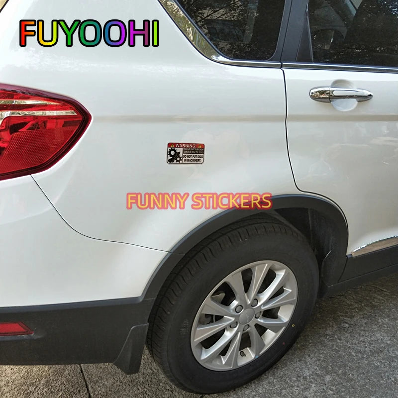 Fuyoohi Hottest Engineering Warning Sign Sticker Waterproof