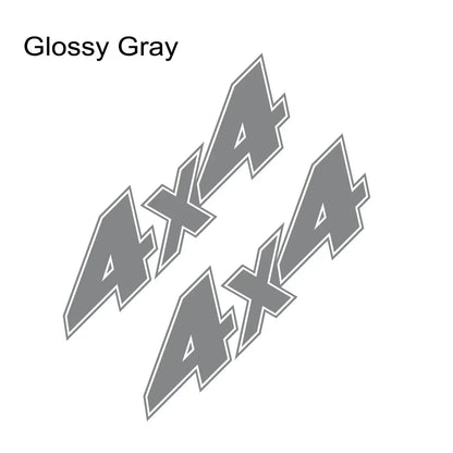 Sticker 2PCS Door Side Decal Pickup Rear 4X4 Vinyl