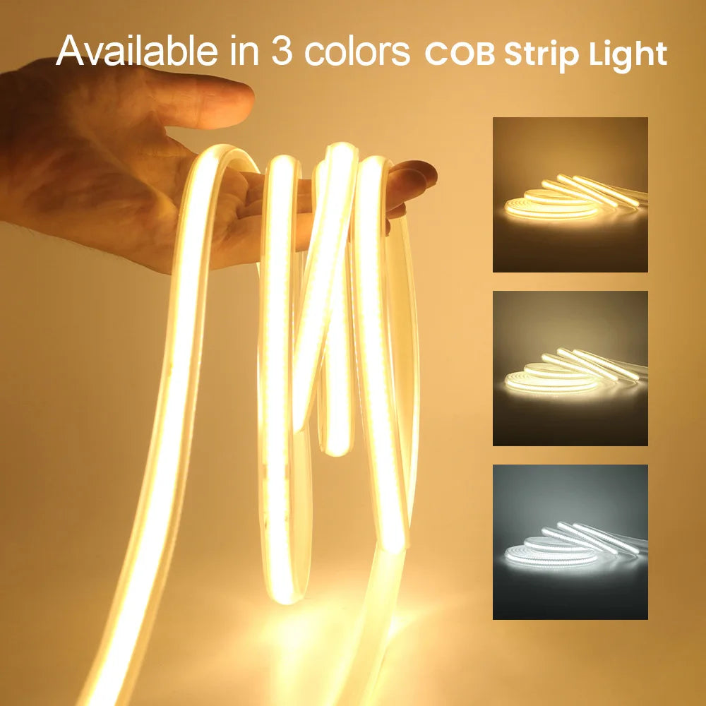 Dimmable Cob Strip Wall Touch Switch 23KEY Remote 220V