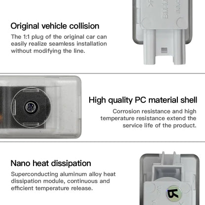 For Supra Gr Sport Fifth Generation 2PCS Welcome A90 2019-2025