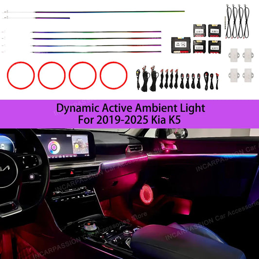For Kia 5 2019-2025 Atmosphere Environtal Dynamic Active Ambient