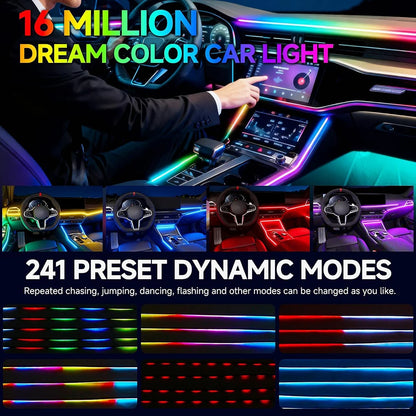 Colorful RGB Interior Kit Dynamic Neon Environmental Strip