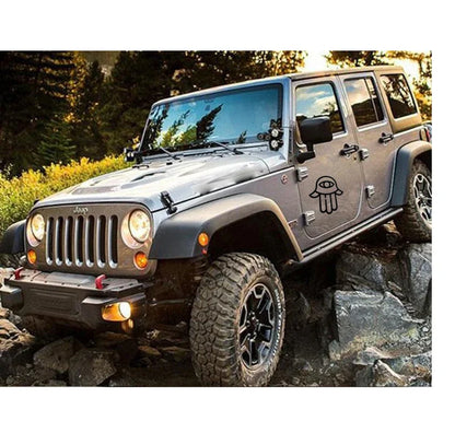 Sticker Off Road Hamsa Hand Decal Waterproof Window Pvc