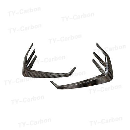 For BMW G80 M3 G82 G83 Dry Carbon Fiber Side Fender Vent Trims