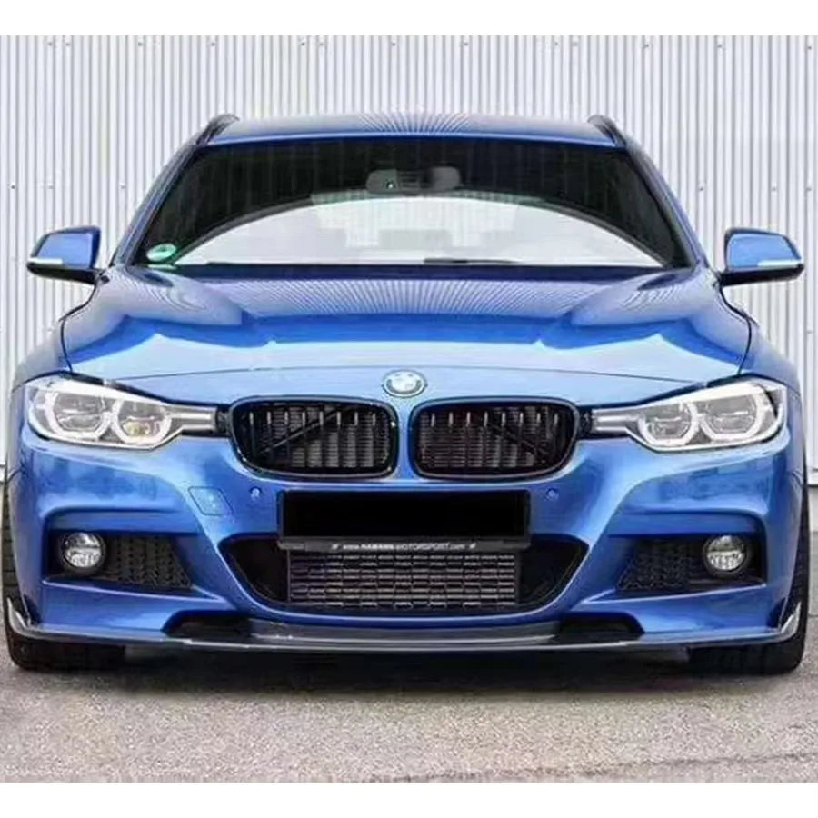 For BMW 3 Series F30 F35 Carbon Fiber Front Bumper Lip Diffuser