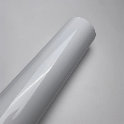 Bright White Vinyl Wrap self-adhesive Motorcycle Body Sticker