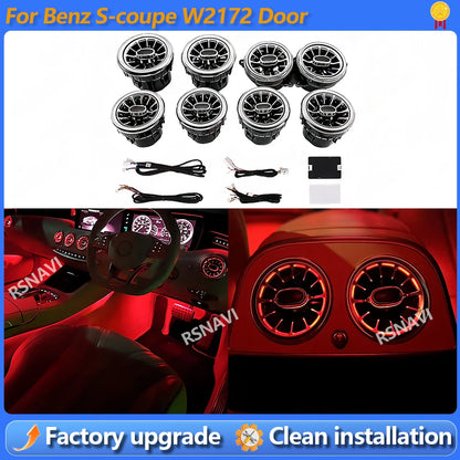 For Mercedes-Benz S-COUPE W217 C217 Colors Air Vents Ambient