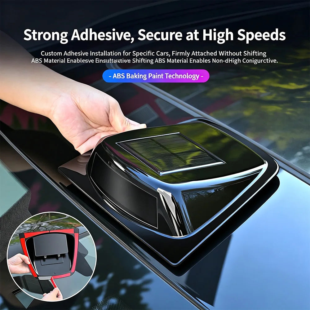 Wireless Solar Powered Roof Demon Eyes Remote RGB Flashing